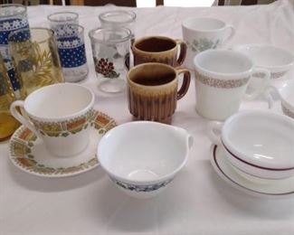 Lot of Cups and Glasses
