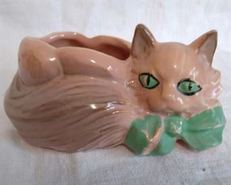 Ceramic Cat Planter
