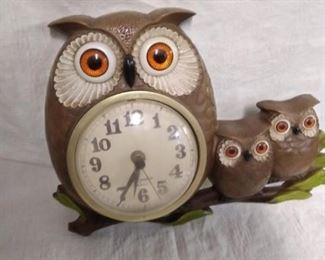 New Haven Owl Wall Clock
