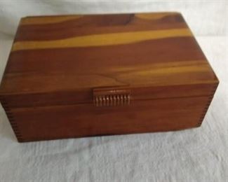 Cedar Trinket Box
