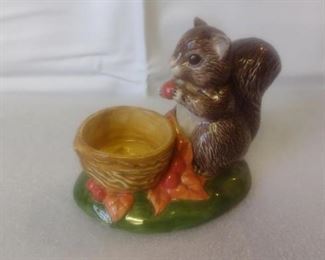Squirrel Candle Holder
