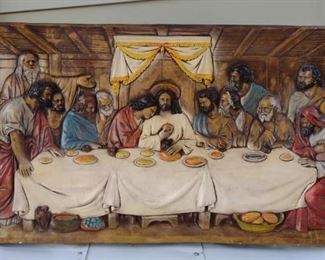 Large Last Supper Ceramic Wall Art
