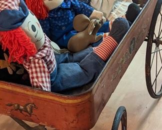 Pony Express wagon in exceptional condition. 19th century