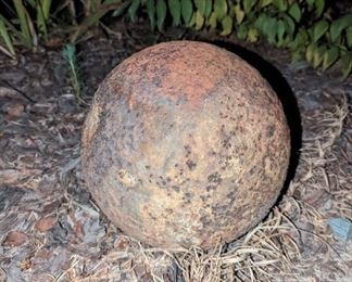 The bigger cannonball.