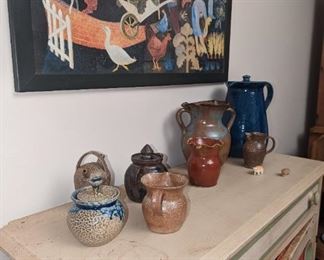 Sid Luck pottery Seagrove North Carolina