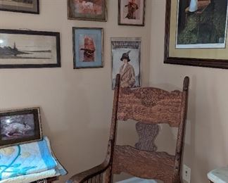 Early 20th century photographs of animals. What's cool? If you look really close, you will see that these animals were taxidermied. Photography at that point was not equipped to take photos of animals on the move.