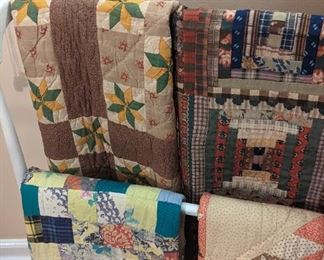 More antique quilts.