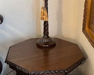 ONE OF A KIND 1959-1960 Grandmother designed this amazing furniture and had it constructed in Mexico  Table pr, Table Lamps pr