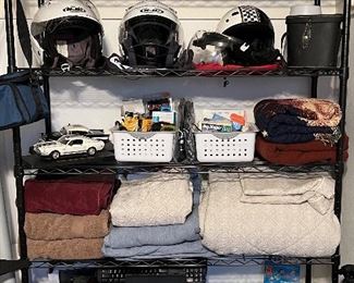 Helmets, Linens, Office Supplies