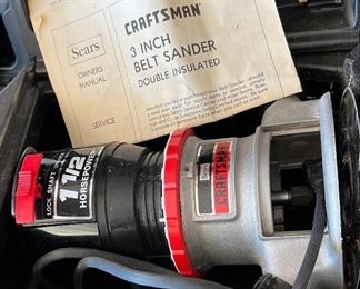 Craftsman 3" Belt Sander