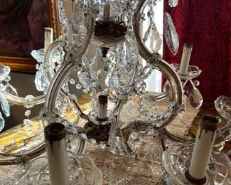 60 year old Chandelier out of an old 2-Story home in Encanto Made in Italy 