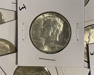 1964 Kennedy SILVER Half Dollars