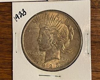 Peace SILVER Dollars