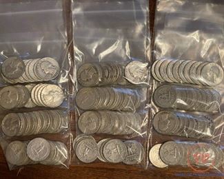 SILVER Washington Quarters