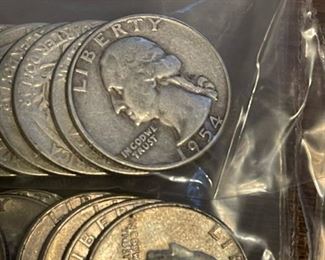 SILVER Washington Quarters