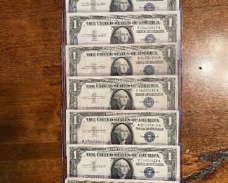 $1 Silver Certificates