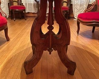 Antique Carved Oval Table
