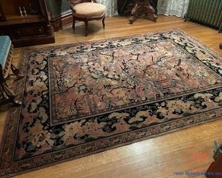 Antique Silk Area Rug