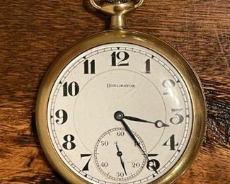 1919 BURLINGTON 16s 21j Pocket Watch