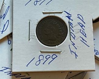 Indian Head Pennies
