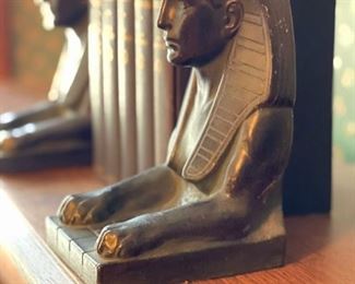 Vintage HIRSH Sphinx Bookends