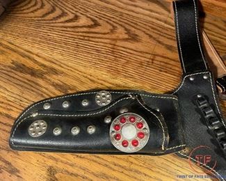 HUBLEY Colt .45 Cap Gun with Holster