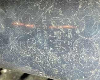 Antique C.G. CONN Elkhart Silverplate Baritone with Case