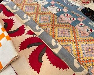 Vintage Handmade Quilts