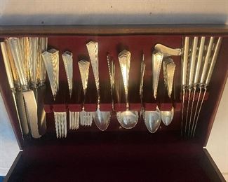 JS & Co. Sterling flatware set