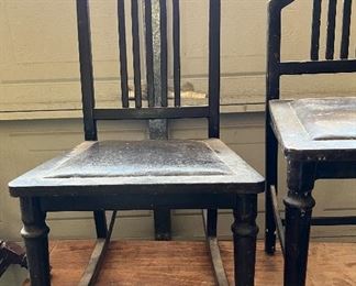Vintage Simmons Co Metal Chairs
