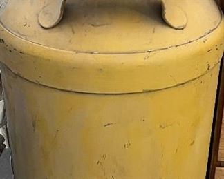 Metal Milk Jug