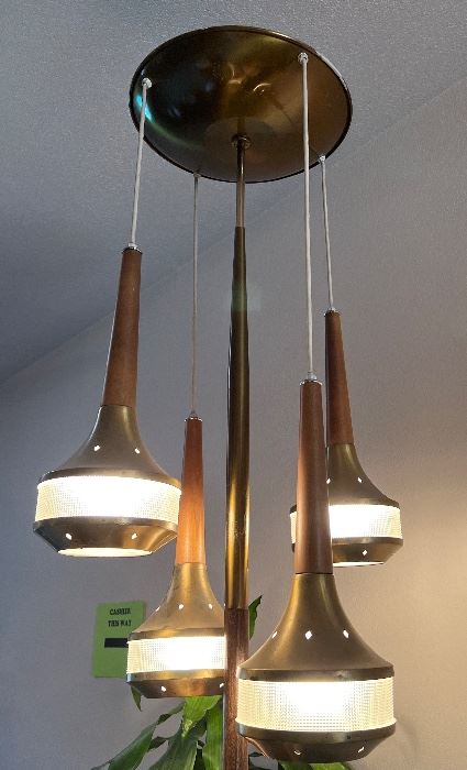 OMG! MCM Tension Rod Light Fixture