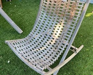 Teak chair for outdoor 