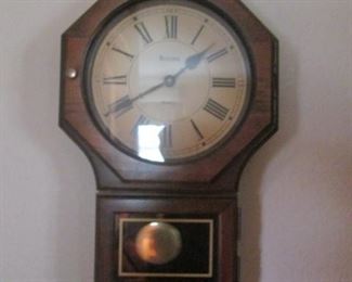 Schoolhouse-Style Wall Clock