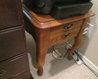 End Table, 26" X 19" X 21"