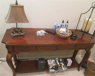   Console Table, 56" X 18" X 30"