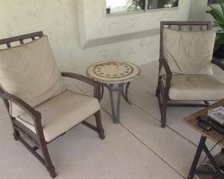 Lounge Chairs, 25" X 34" X 37"