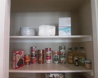 Pantry Items & Paper Goods 