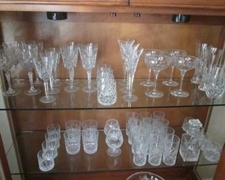 Waterford Stems & Bar Ware, "Lismore"