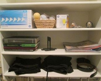 Lightbulbs & Some Men's Clothing