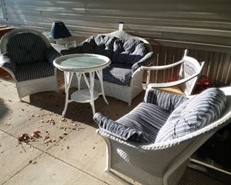 Wicker Set.