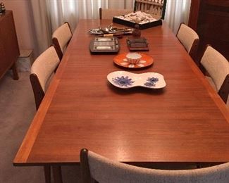Danish Modern Dining Room Table