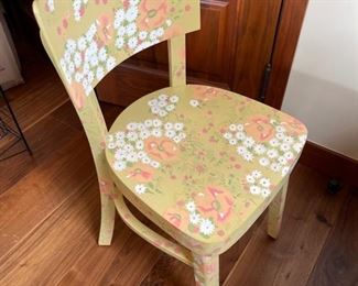 Del Mar $100 Hand painted chair