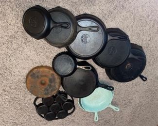 Cast Iron Pans 