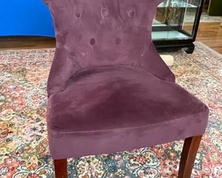 Purple Club Chair        $65.00