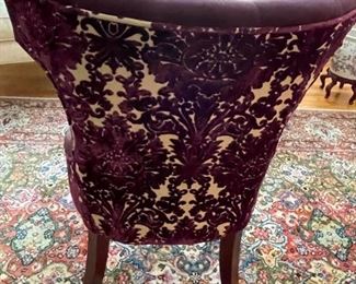 Purple Club Chair        $65.00