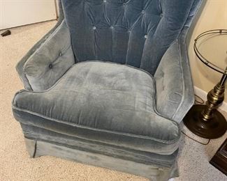 Light Blue Club Chair                                                                                       $25.00