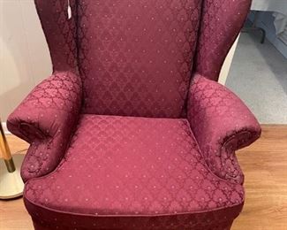 Burgundy Wing back 
$85.00