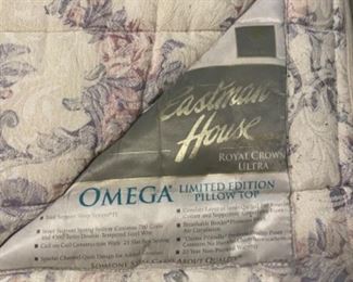 Queen Sleigh Bed suite: bed 62.5”w 87”L 44” t headboard, dresser w mirror 66”w 19” d 75.5” t, chest of Drawers 38” w 19.5” d 47.5”t (1) nite stand 26.5”w 16” d 24.5” t.     Whole set $350.00