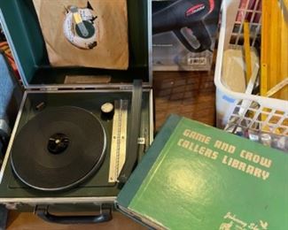 Battery operated Game calling machine w records of various game
$80.00